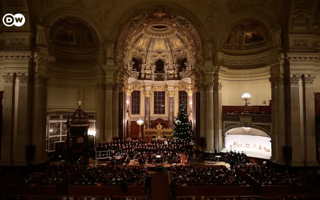 lautten compagney BERLIN bei der Deutschen Welle Live // Bach für die Ukraine:  Weihnachtskonzert aus Berlin für die Welt