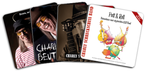 Die letzten vier Alben der Charly Schreckschuss Band