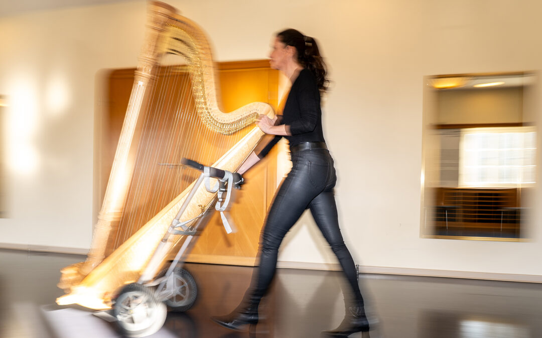 Sportlich! Silke Aichhorns #Harfenchallenge365 // Tag 154